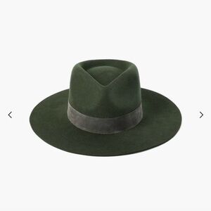 Lack Of Color Forest Green Fedora